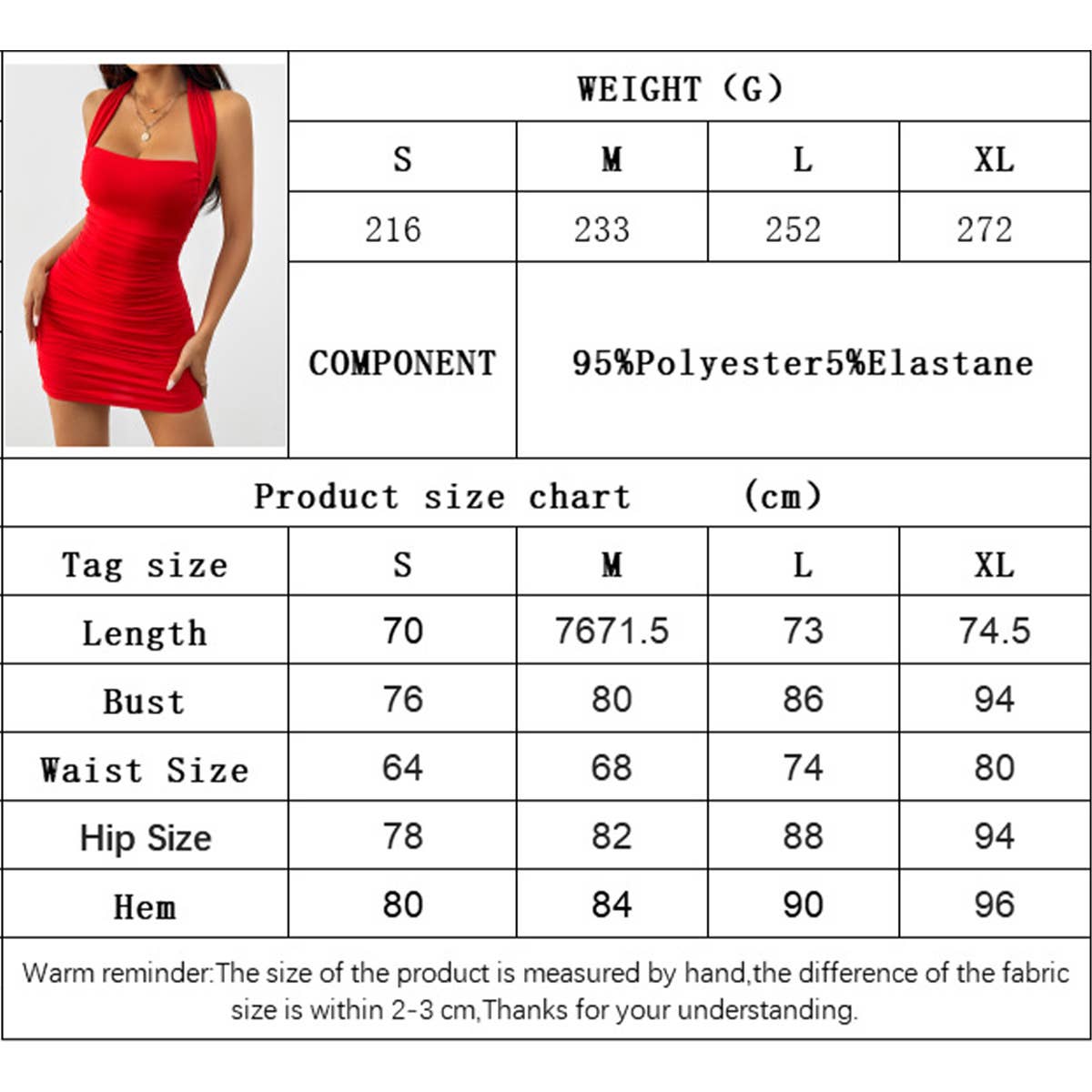 Waist hanging neck strap bag hip backless dress