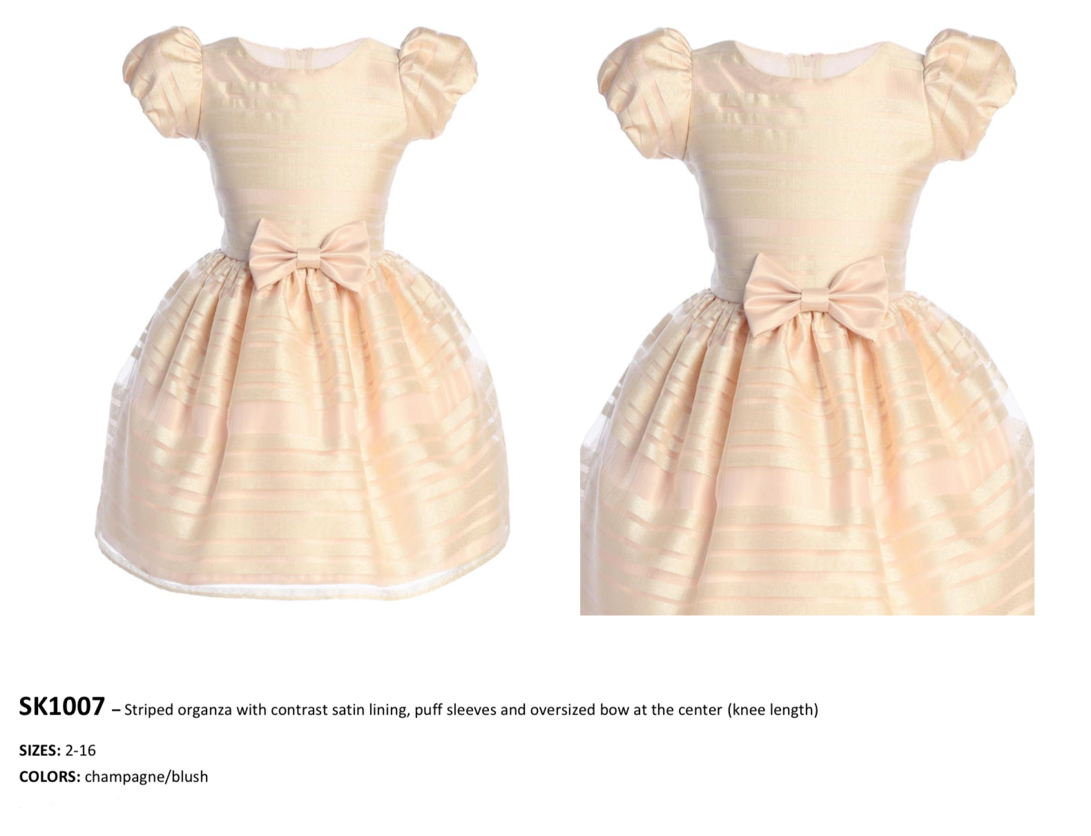 FLOWER GIRL DRESS