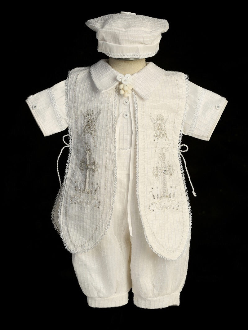 ROPONES Y TRAJES DE BAUTIZO PARA NINO