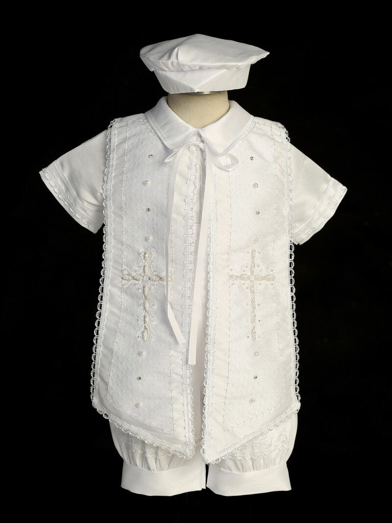 ROPONES Y TRAJES DE BAUTIZO PARA NINO