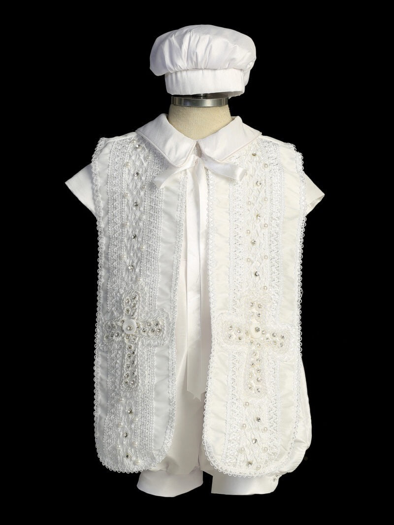 ROPONES Y TRAJES DE BAUTIZO PARA NINO