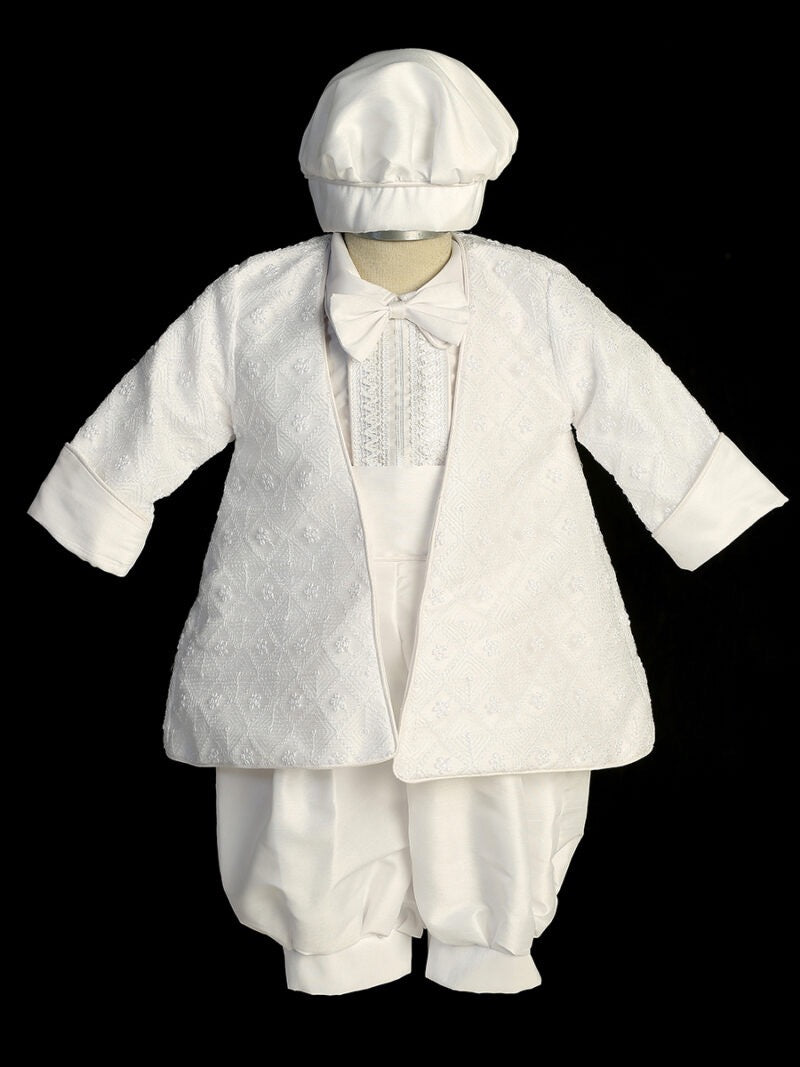 ROPONES Y TRAJES DE BAUTIZO PARA NINO