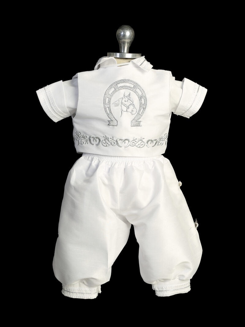 ROPONES Y TRAJES DE BAUTIZO PARA NINO