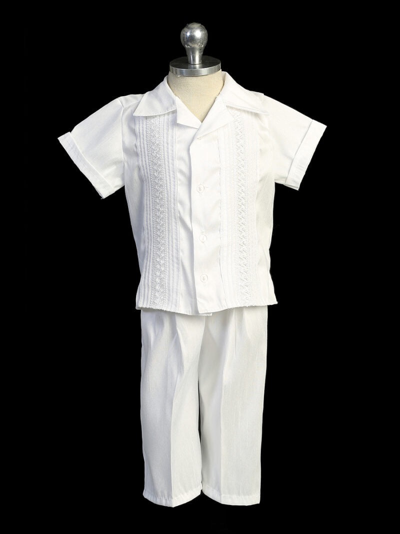 ROPONES Y TRAJES DE BAUTIZO PARA NINO