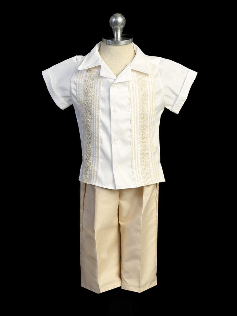 ROPONES Y TRAJES DE BAUTIZO PARA NINO
