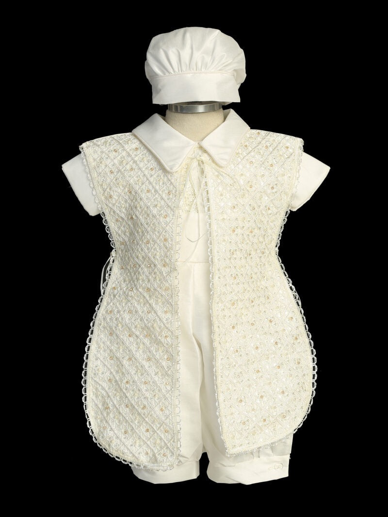 ROPONES Y TRAJES DE BAUTIZO PARA NINO